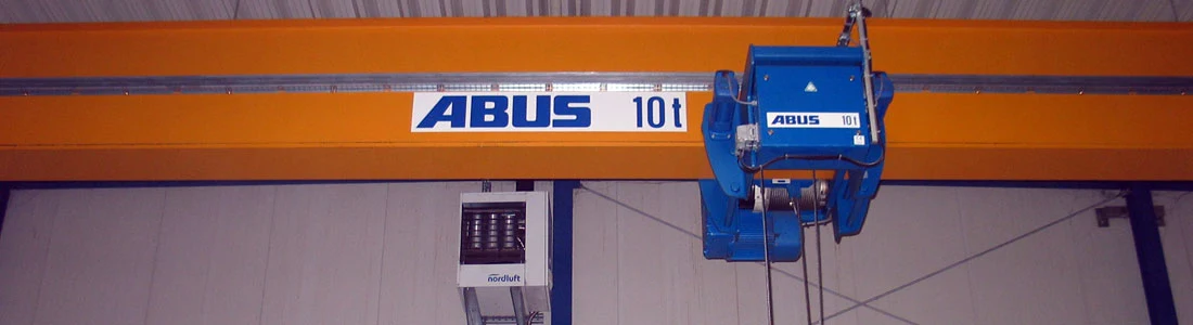 ABUS Hallenkran 10 t im Werkzeugbau
